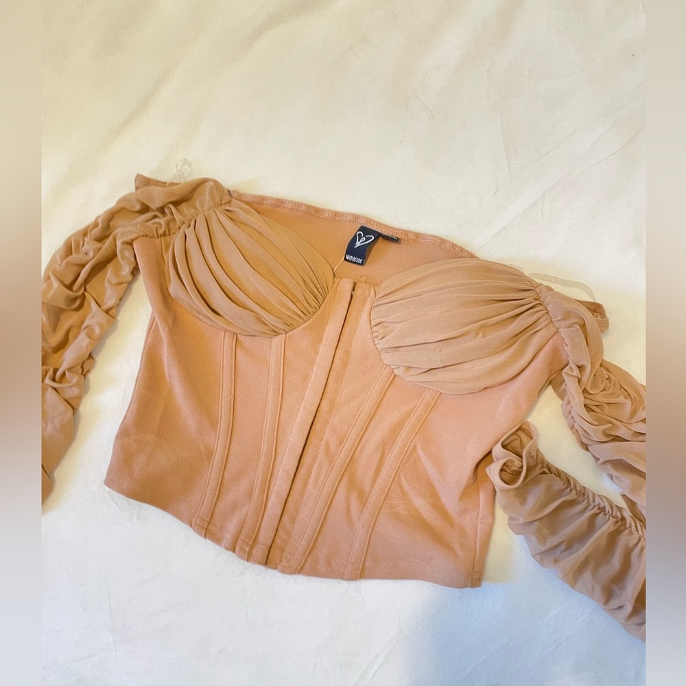 Windsor corset style top